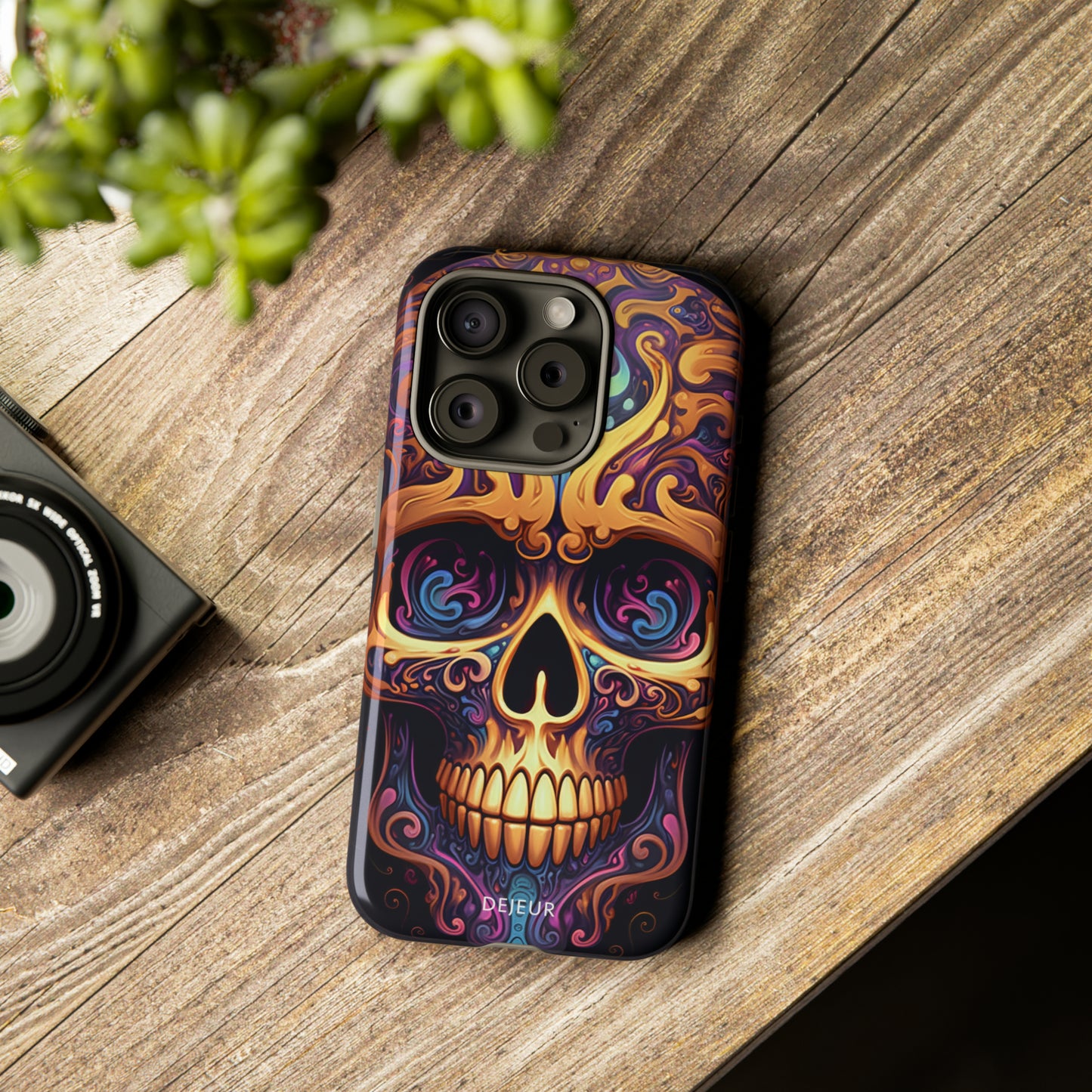 Paisley Skull - iPhone Tough Case