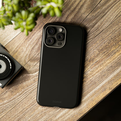 Pure Black - iPhone Tough Case