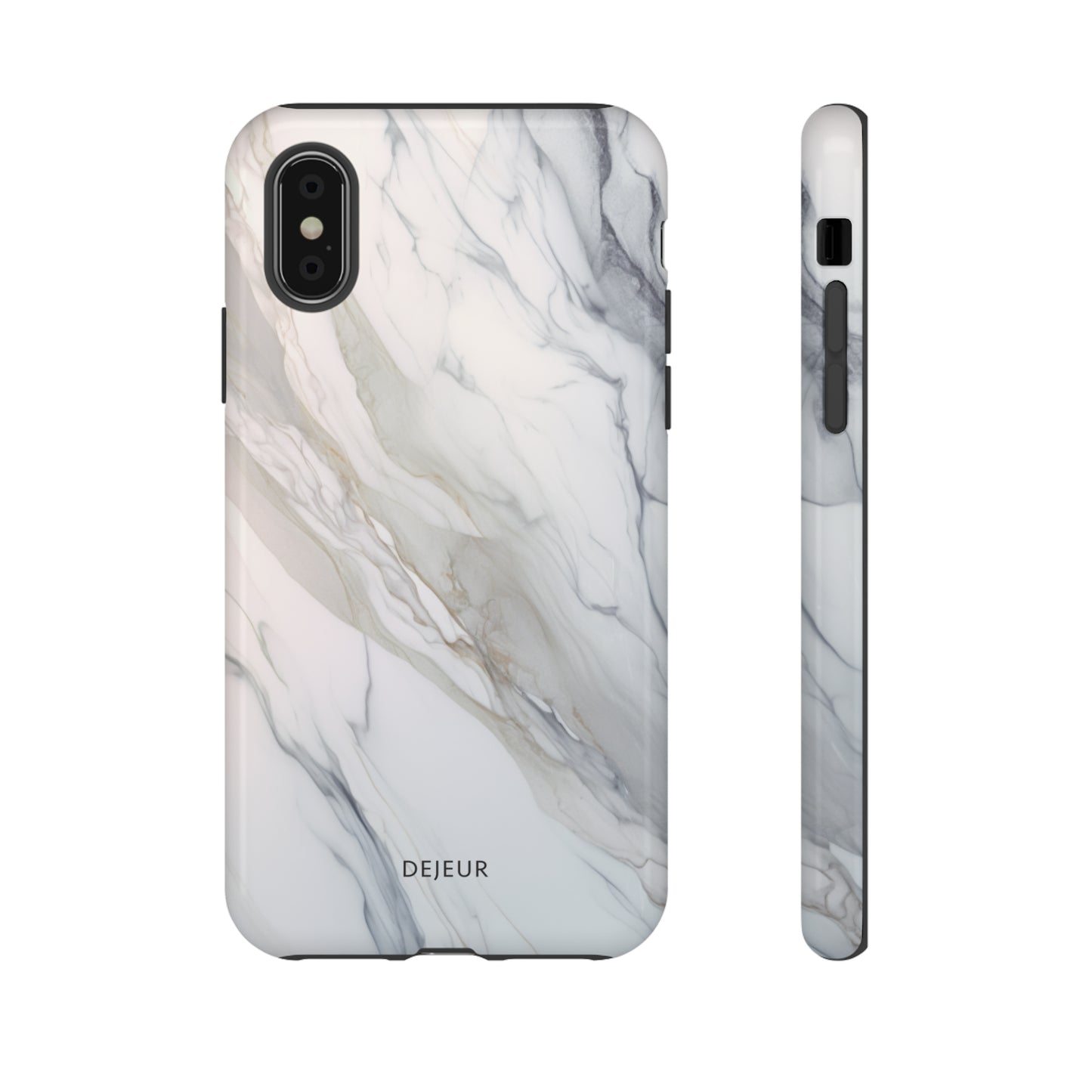 Light Cloud Marble - iPhone Tough Case