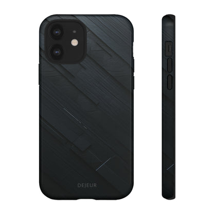 Synthetic Black Graphite - iPhone Tough Case