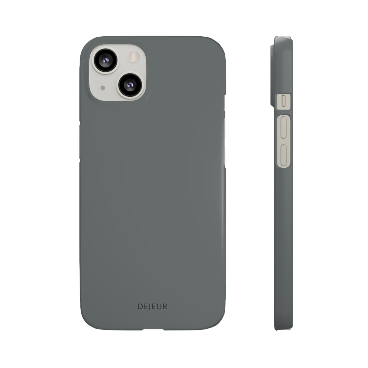 Graphite Grey B - iPhone Snap Case