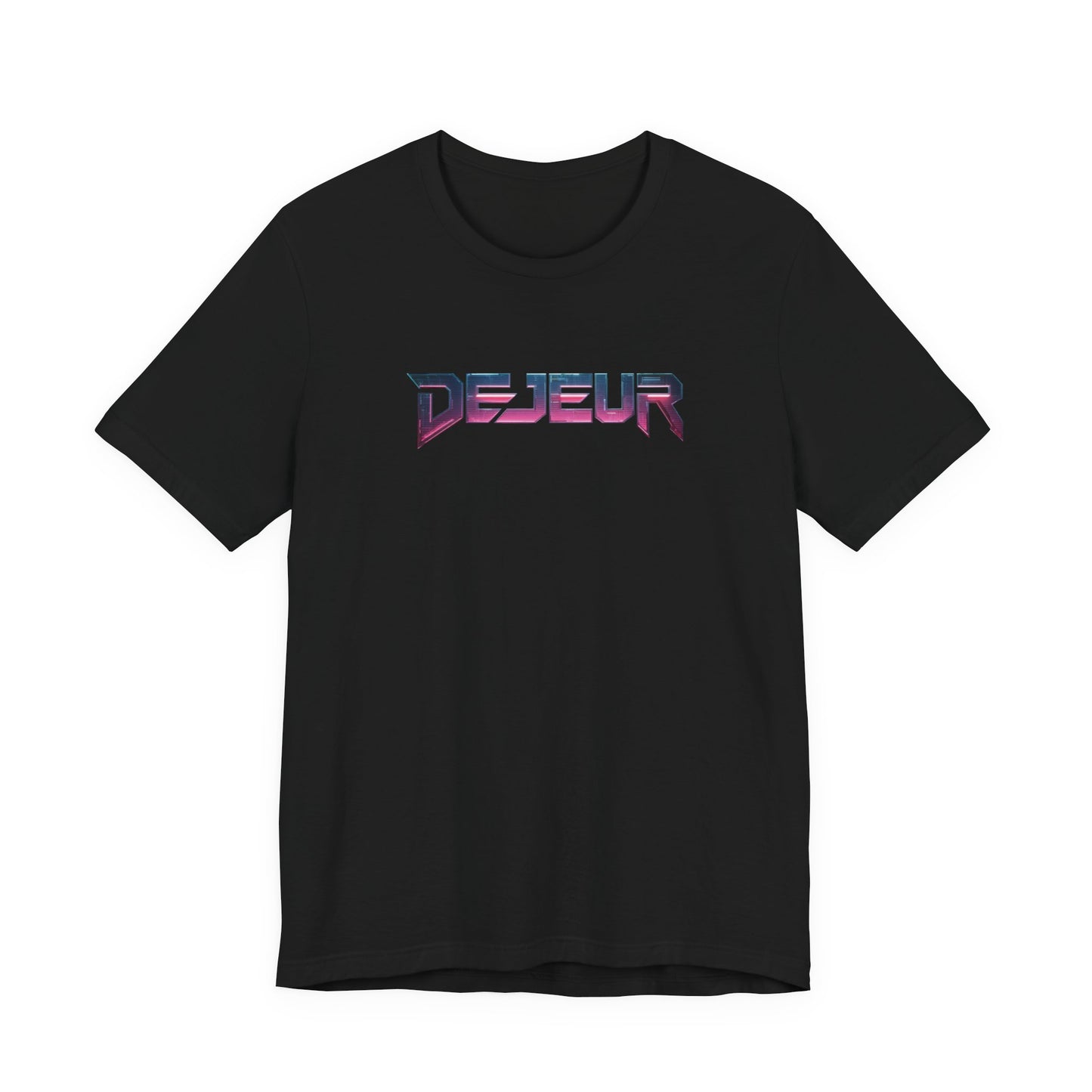 Dejeur Retro-Futuristic Circuitry Logo - T-Shirt