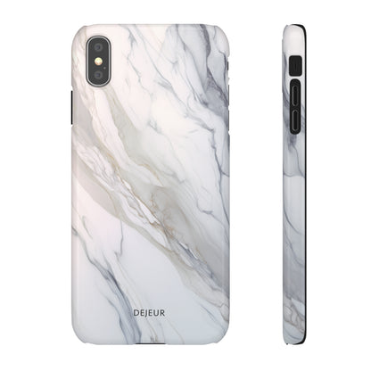 Light Cloud Marble - iPhone Snap Case