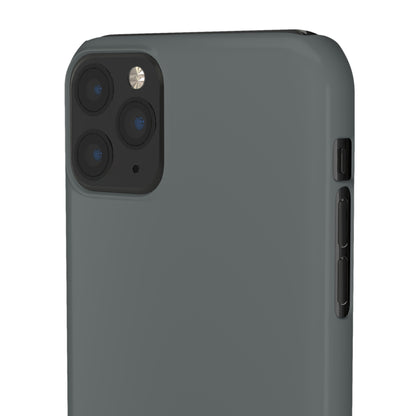 Graphite Grey B - iPhone Snap Case