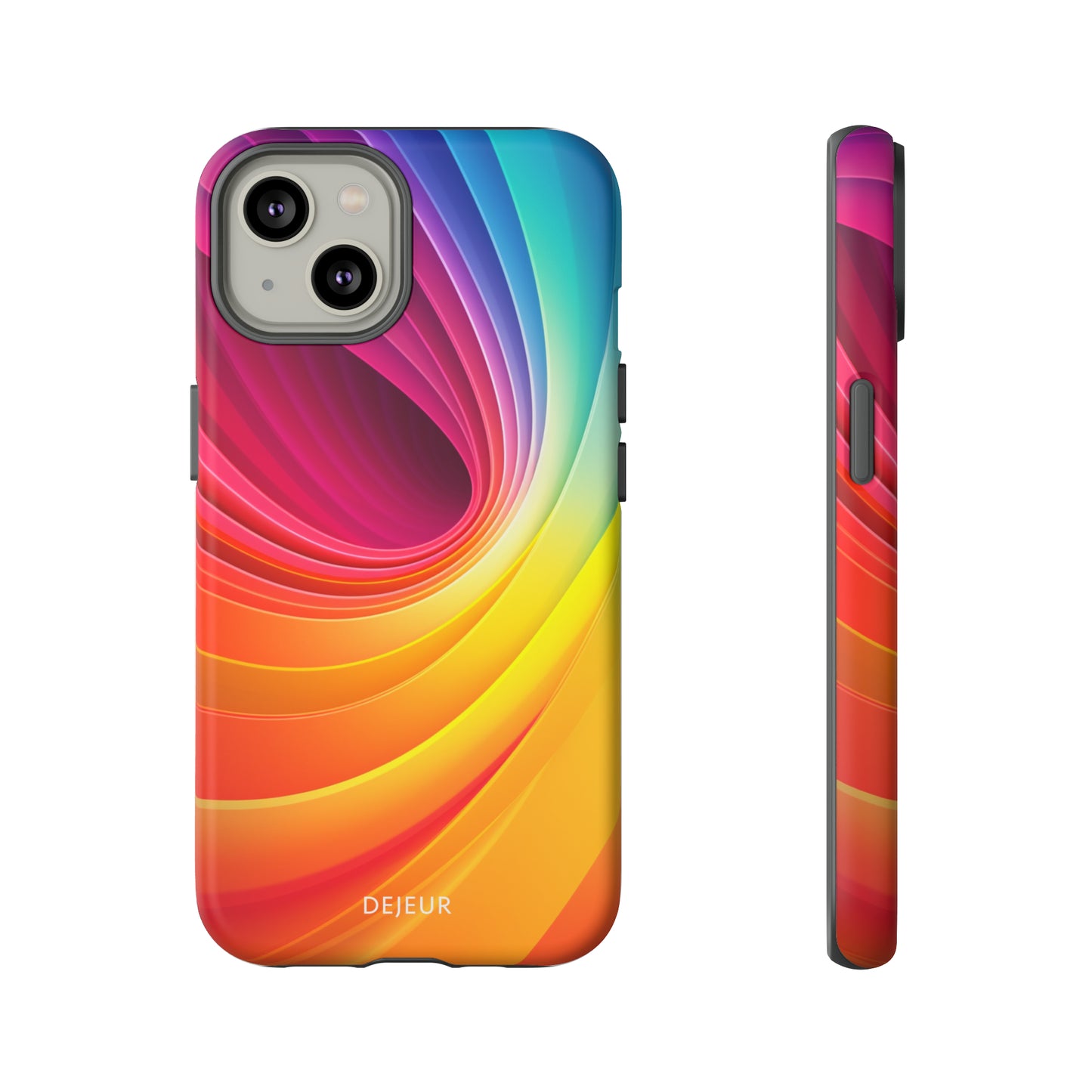 Rainbow Swirl - iPhone Tough Case