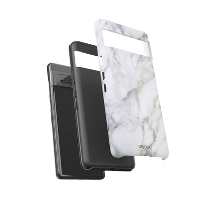 Touch of Gold Classic Marble - Google Pixel Tough Case