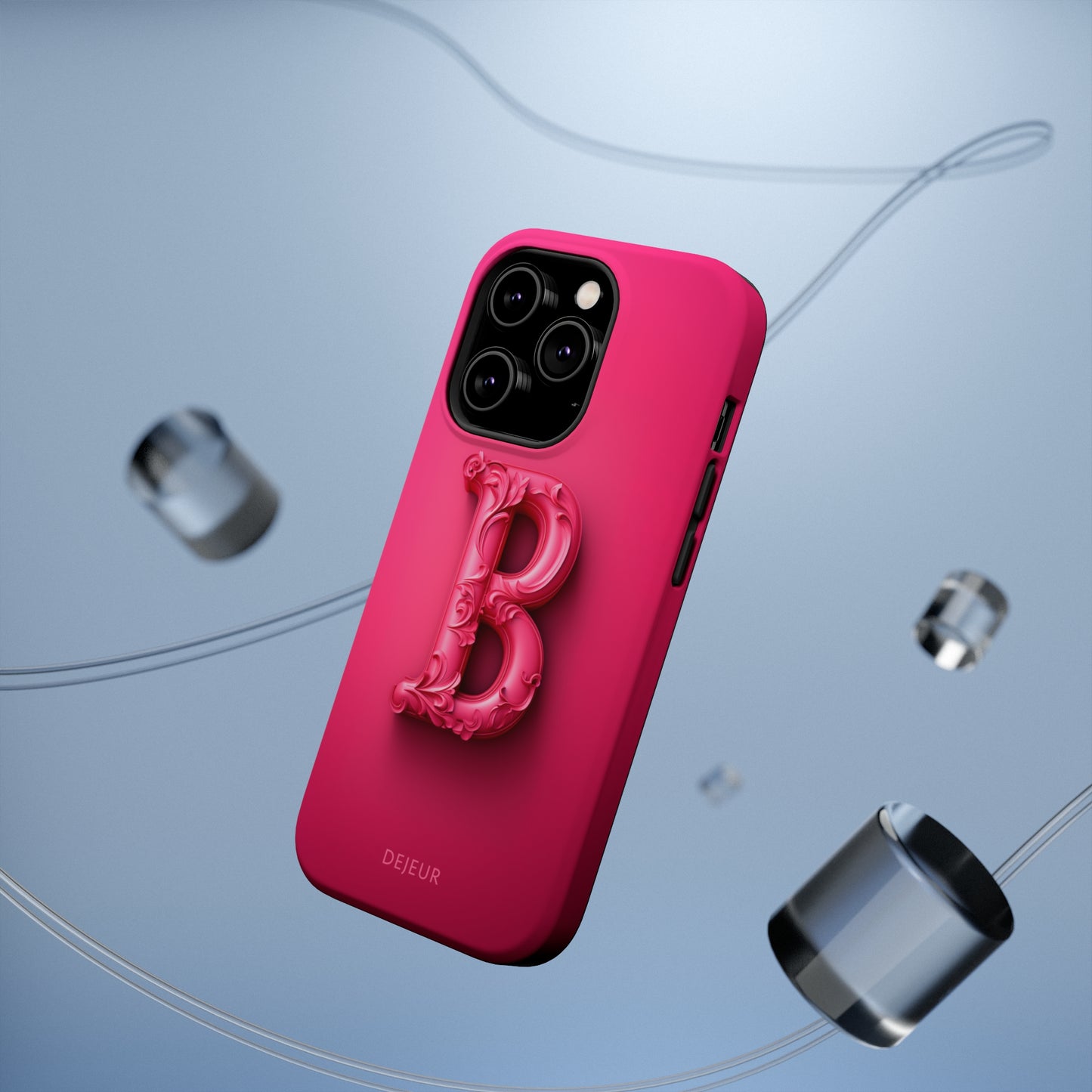 B Hot Pink - iPhone MagSafe Tough Case