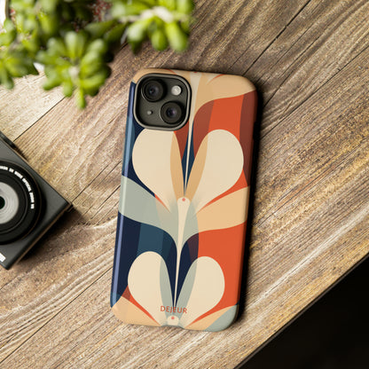 Floral Pattern Symmetrical - iPhone Tough Case