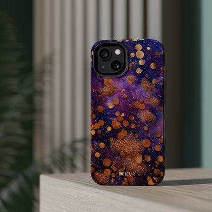 Cosmic Glitter Circles - iPhone MagSafe Tough Case