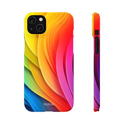 Rainbow Layers - iPhone Snap Case