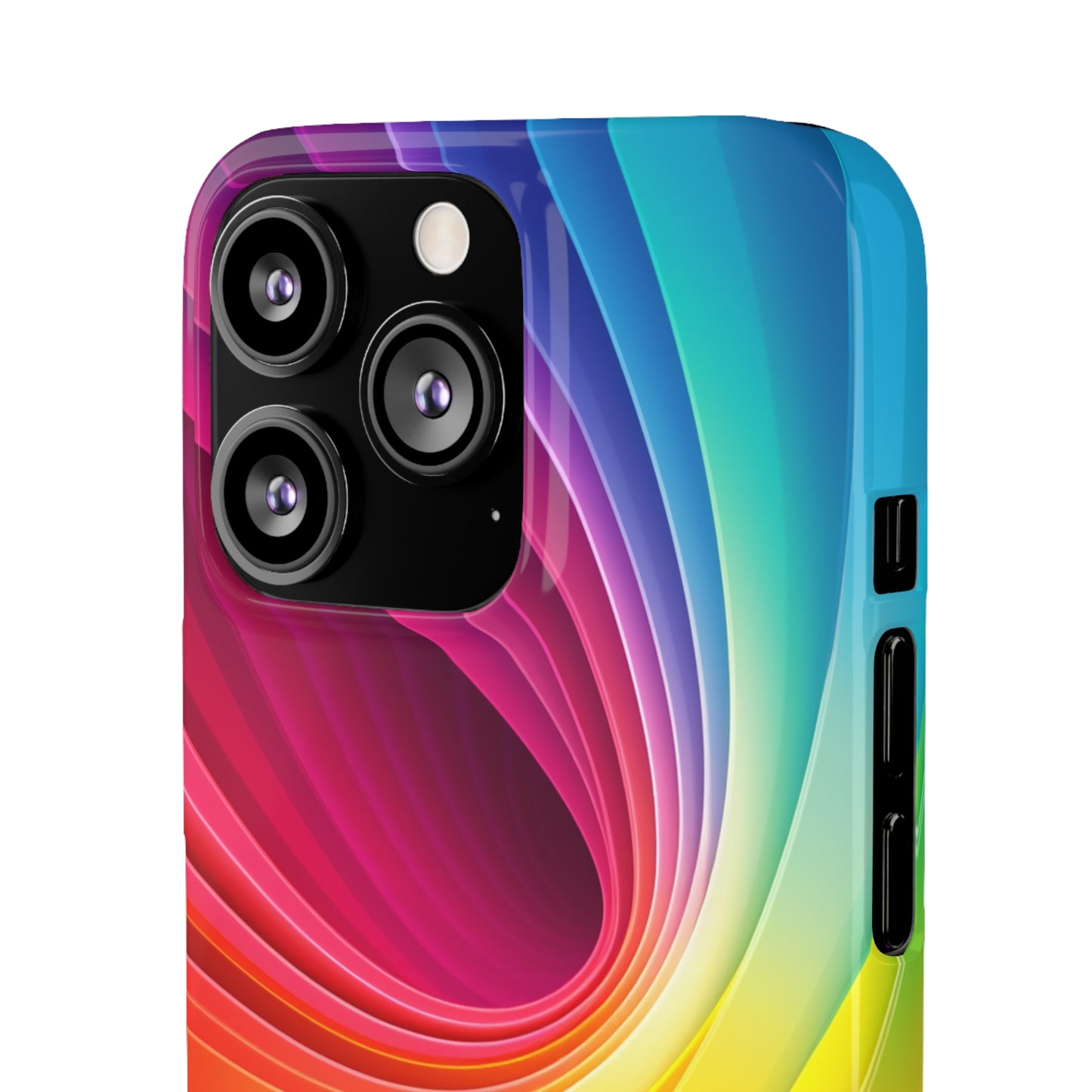 Rainbow Swirl - iPhone Snap Case