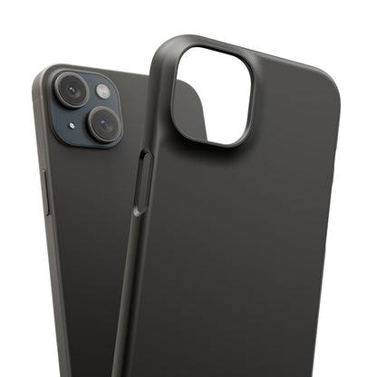 Carbon Black - iPhone Snap Case