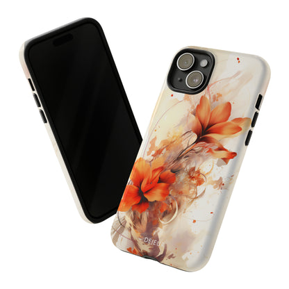 Classic Floral Beige - iPhone Tough Case