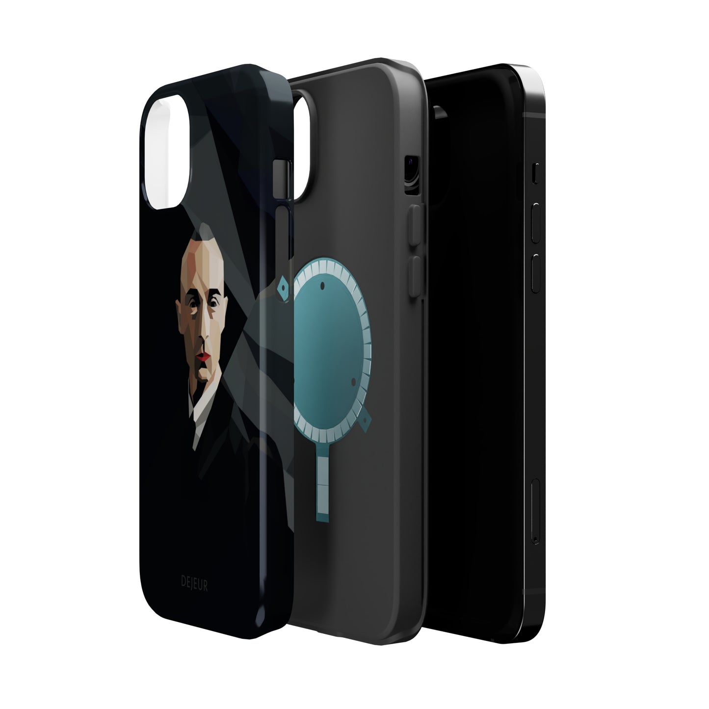 Oppenheimer Abstract - iPhone MagSafe Tough Case