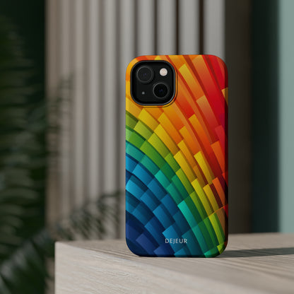 Rainbow Bars - iPhone MagSafe Tough Case