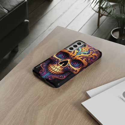 Paisley Skull - Samsung Galaxy Tough Case