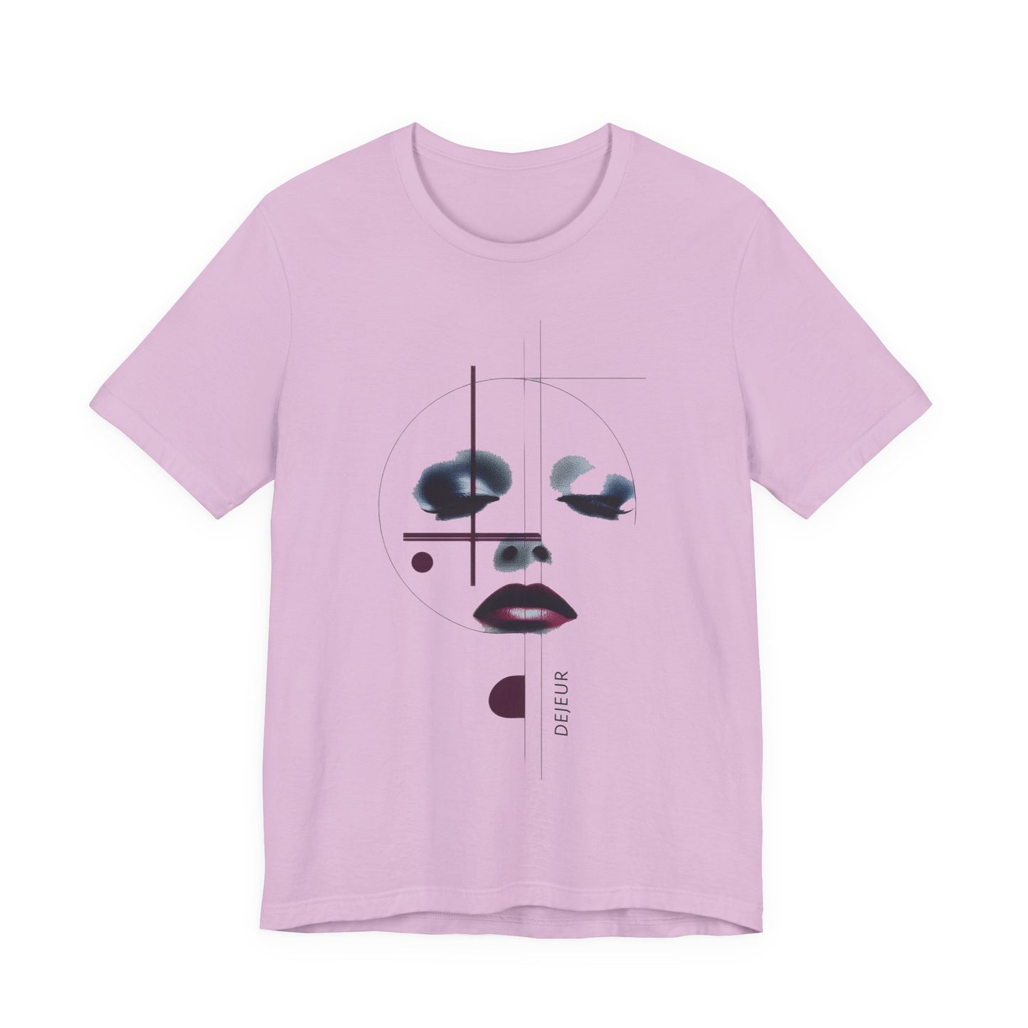 Abstract Contours Geometric Visage Beauty - T-Shirt