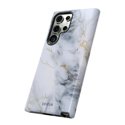 White Gold Marble - Samsung Galaxy Tough Case