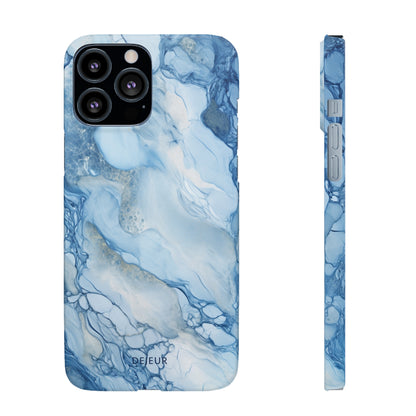 Sky Blue Marble - iPhone Snap Case