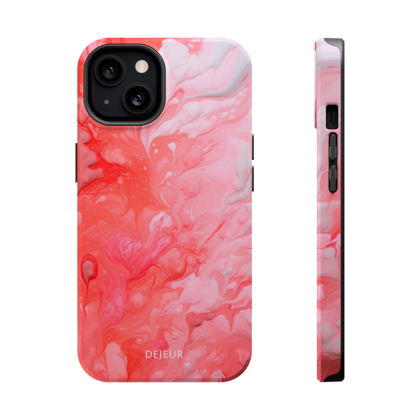 Rose Pink Marble - iPhone MagSafe Tough Case