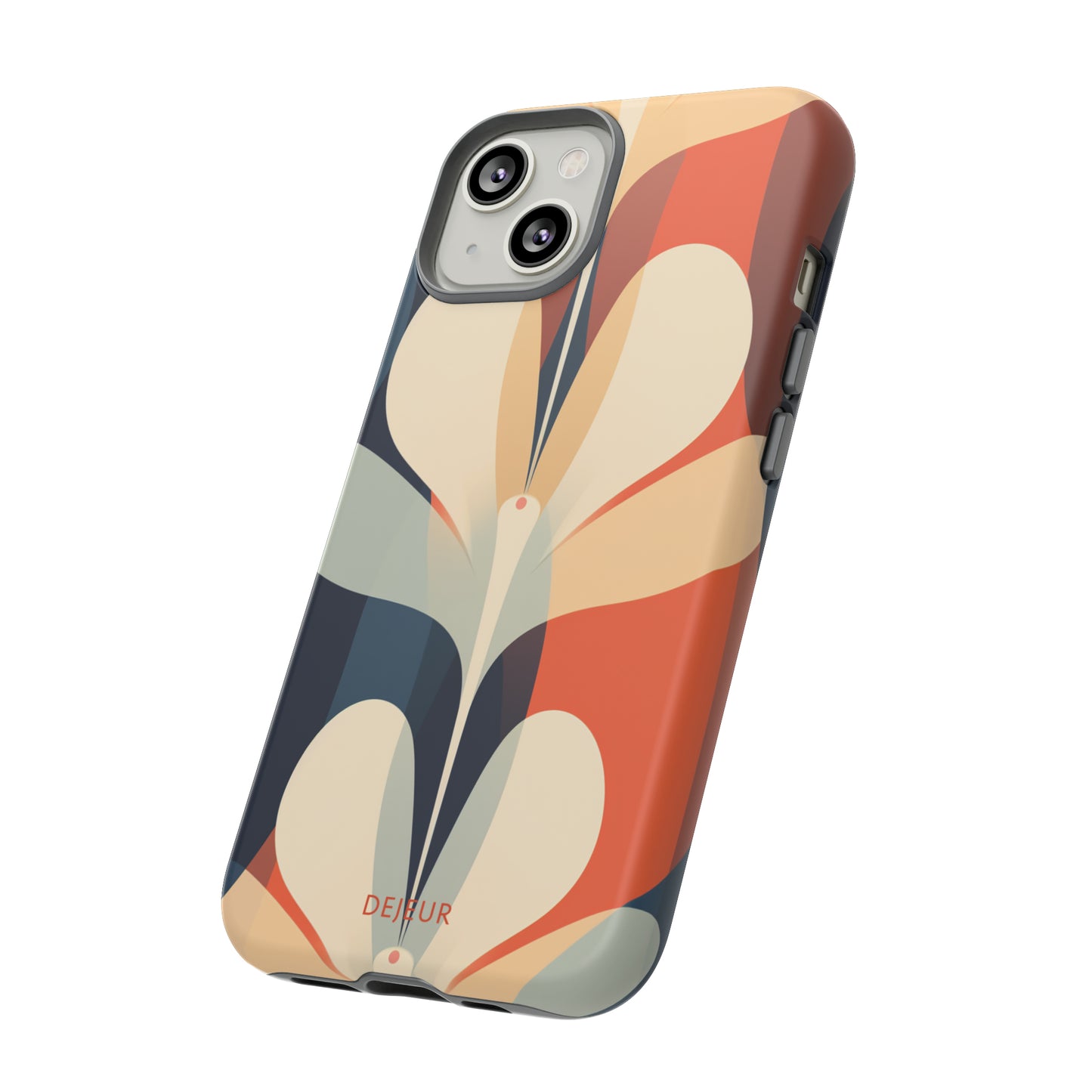 Floral Pattern Symmetrical - iPhone Tough Case