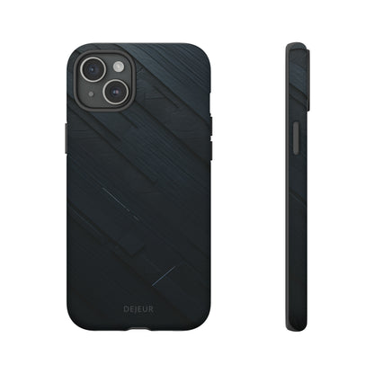 Synthetic Black Graphite - iPhone Tough Case