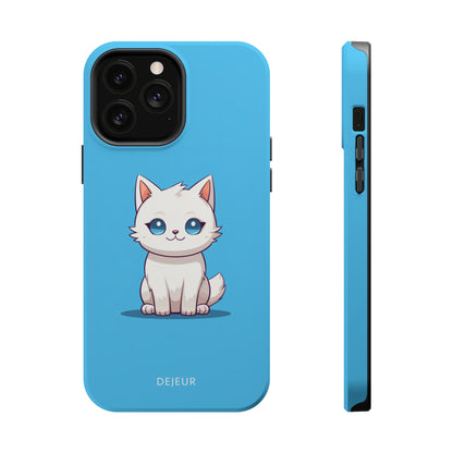 Little Blue Eyed Cat - iPhone MagSafe Tough Case