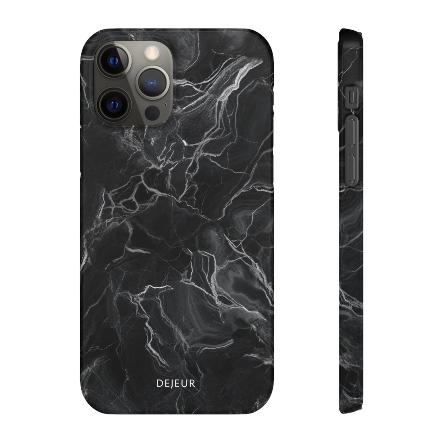 Dark Marble - iPhone Snap Case