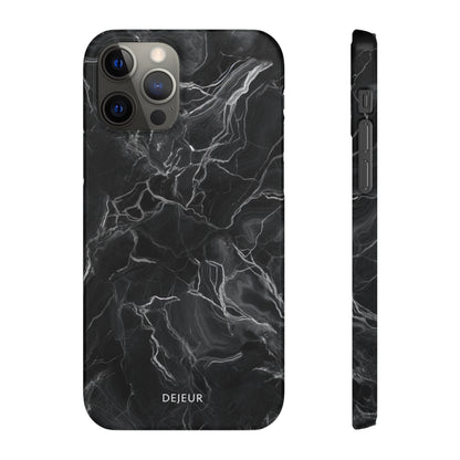 Dark Marble - iPhone Snap Case