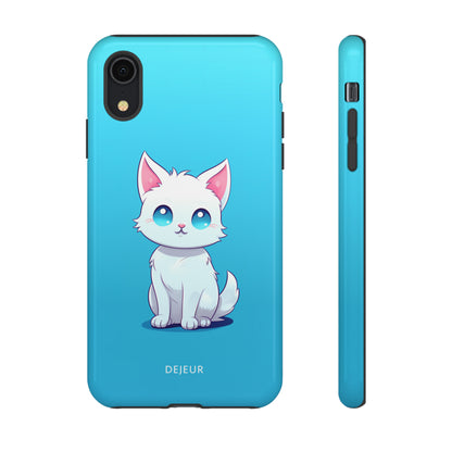 Blue Eyed Cutey Cat - iPhone Tough Case