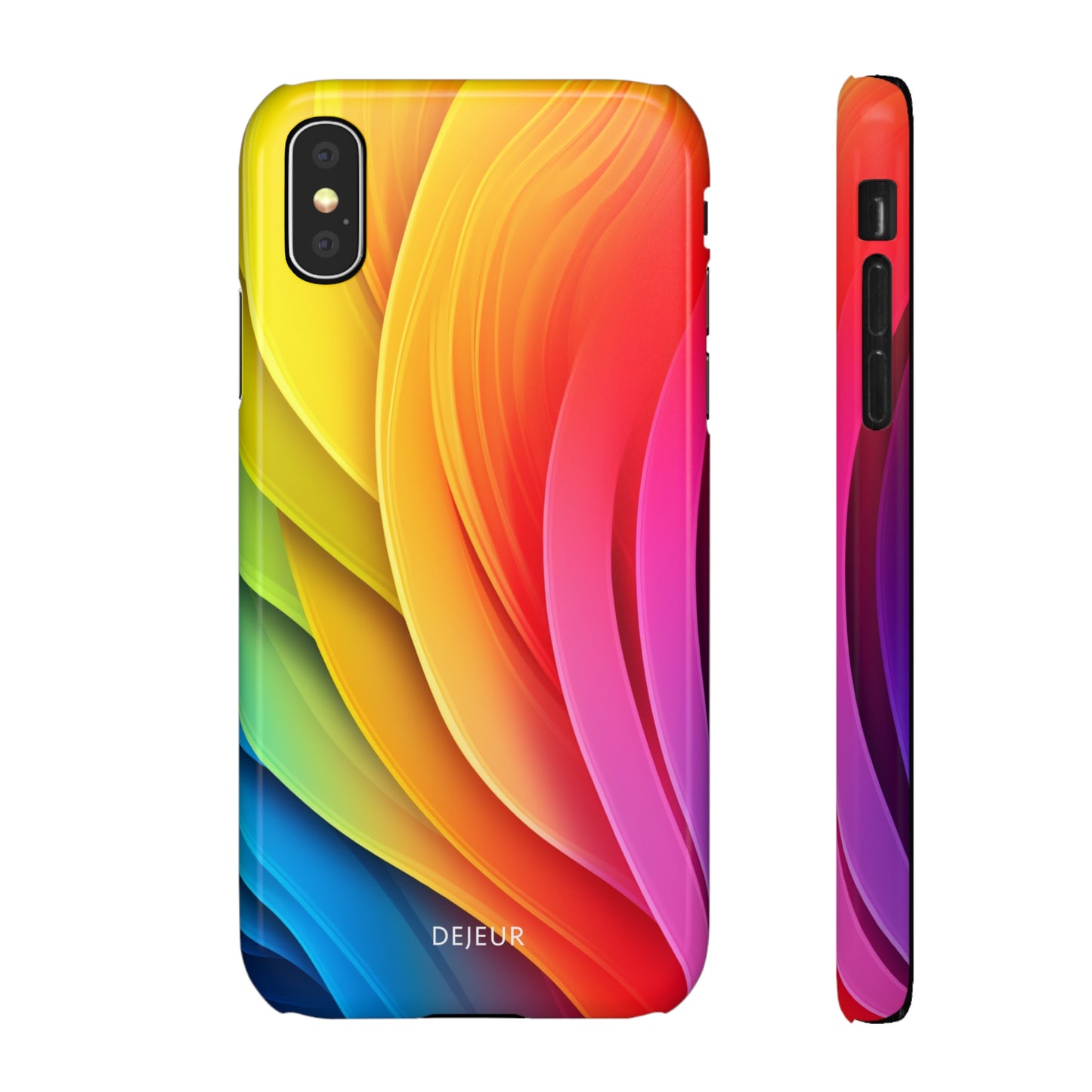 Rainbow Layers - iPhone Snap Case