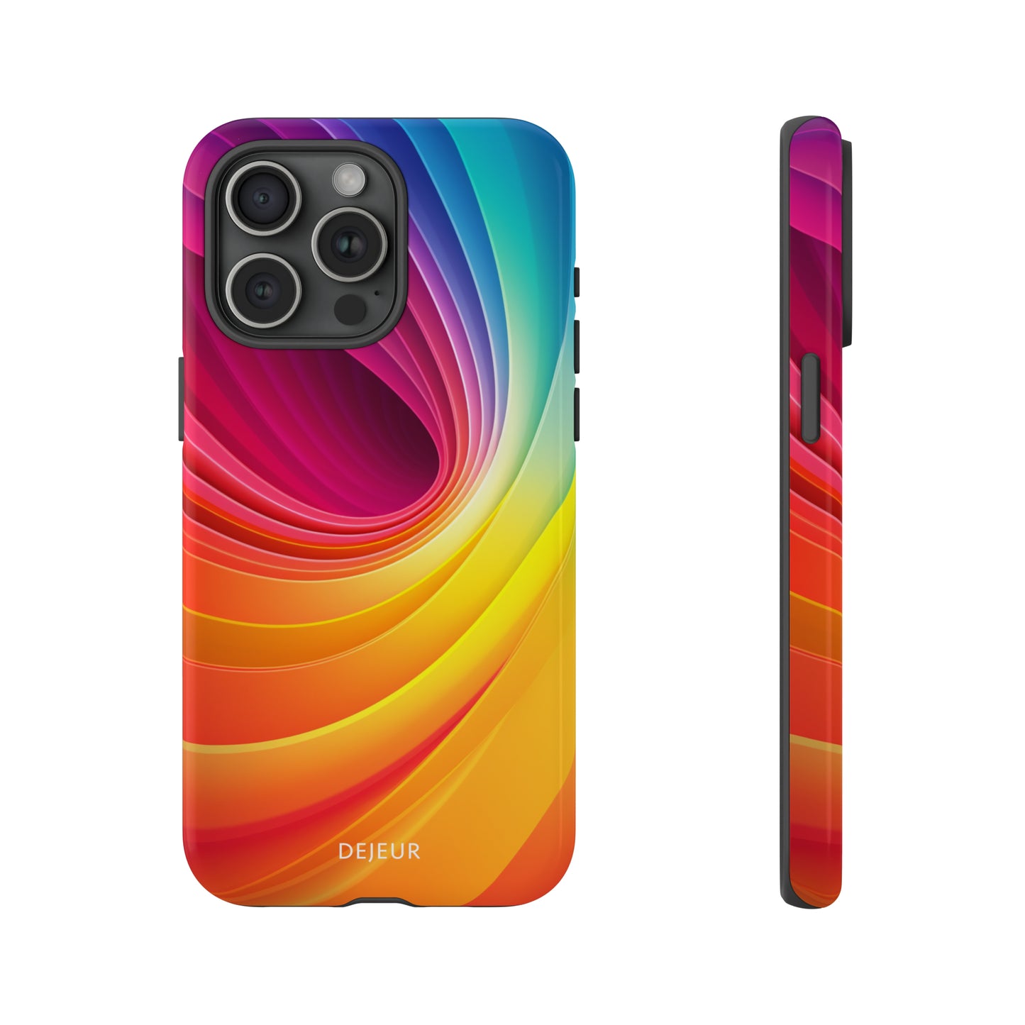 Rainbow Swirl - iPhone Tough Case