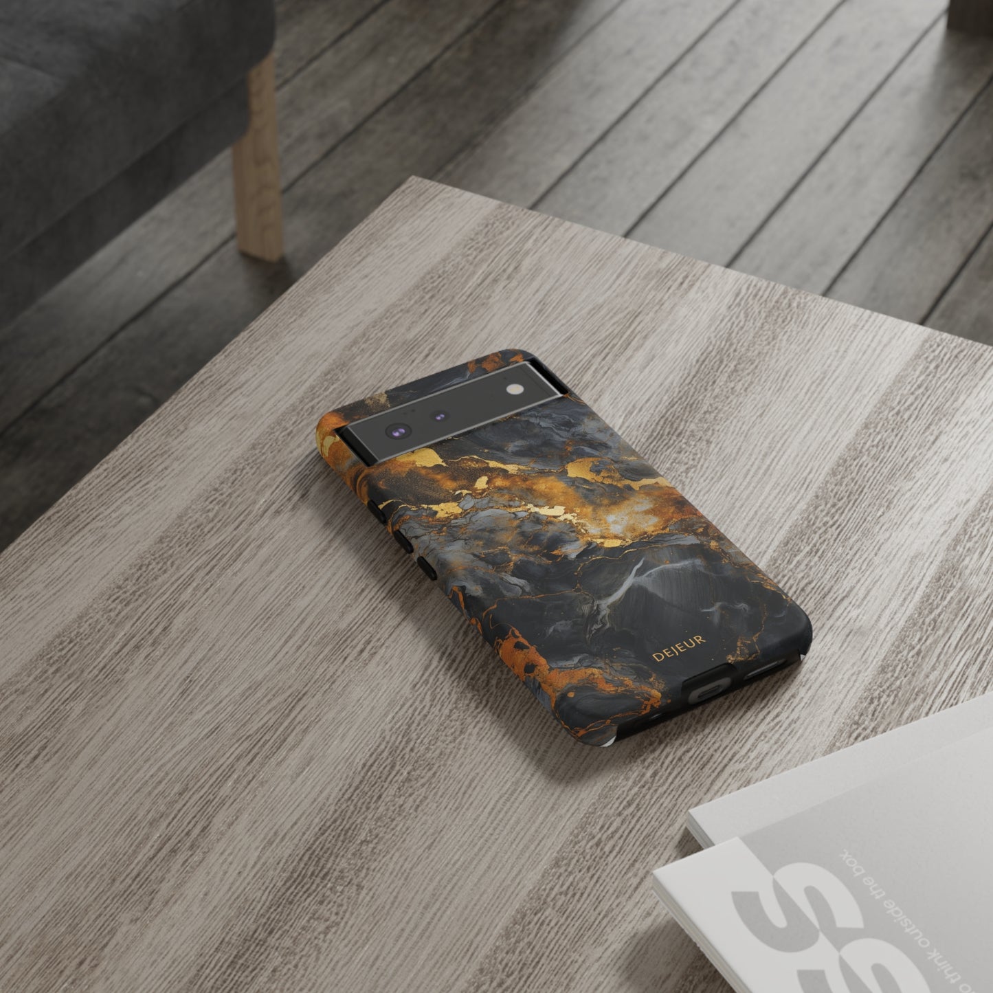 Platinum Gold Marble - Google Pixel Tough Case