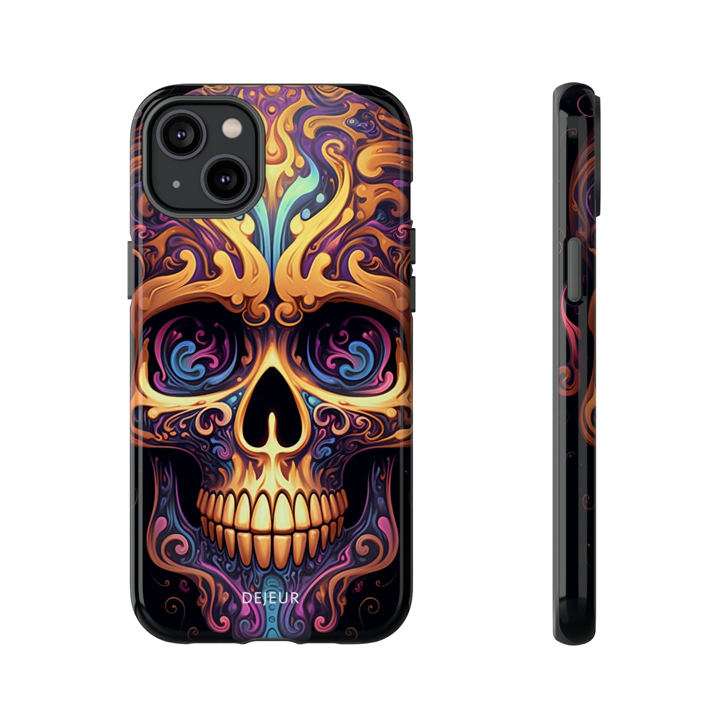 Paisley Skull - iPhone Tough Case