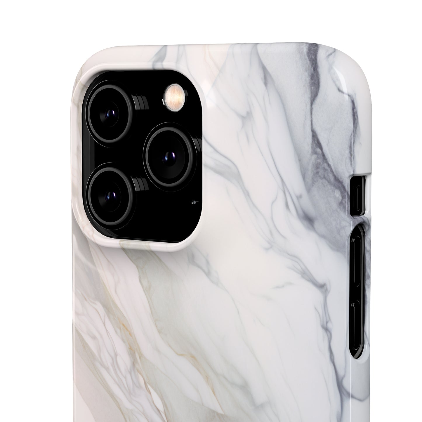 Light Cloud Marble - iPhone Snap Case