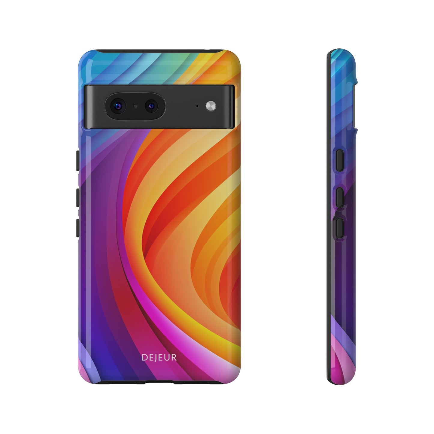 Rainbow Waves - Google Pixel Tough Case