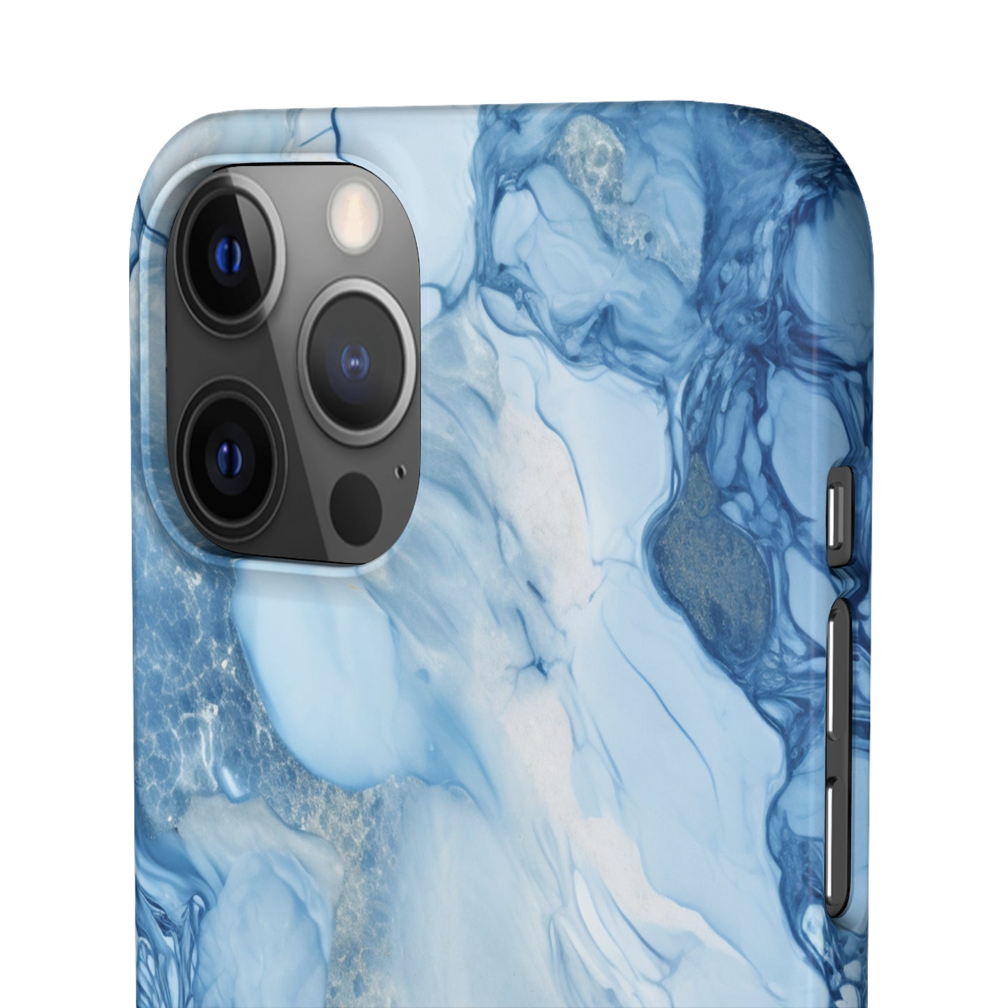 Sky Blue Marble - iPhone Snap Case