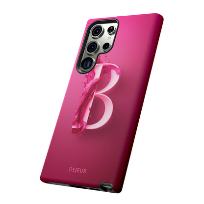 B Hot Pink Splash - Samsung Galaxy Tough Case