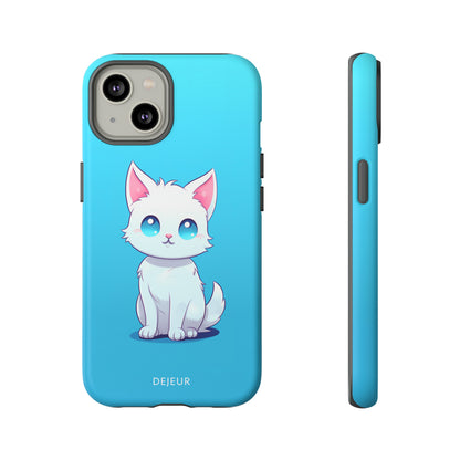 Blue Eyed Cutey Cat - iPhone Tough Case