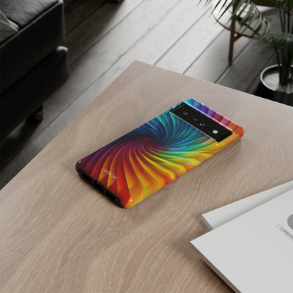 Rainbow Spiral - Google Pixel Tough Case