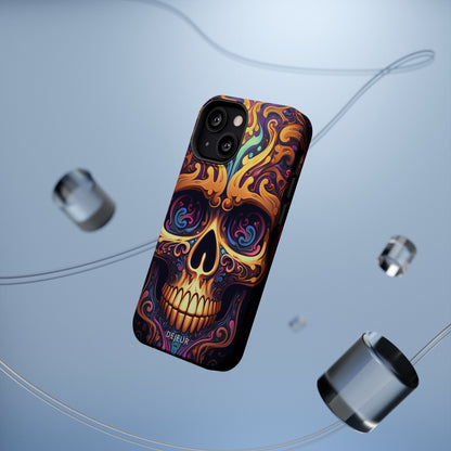 Paisley Skull - iPhone MagSafe Tough Case