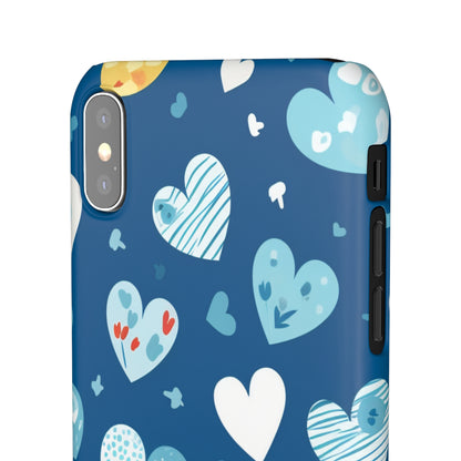 Love Hearts Yonder - iPhone Snap Case