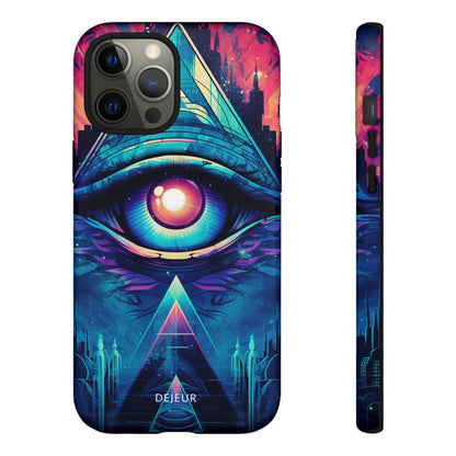 Cyberpunk 3rd Eye - iPhone Tough Case