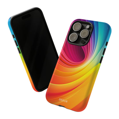 Rainbow Swirl - iPhone Tough Case