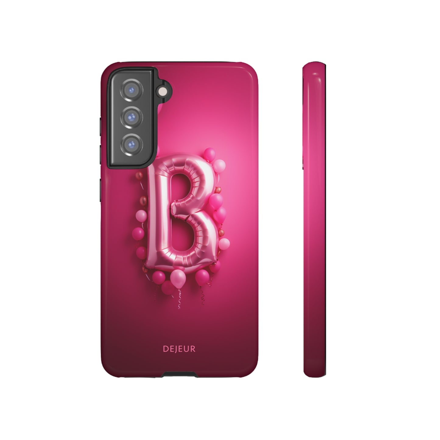 B Magenta Pink Balloons - Samsung Galaxy Tough Case