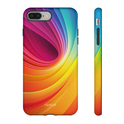 Rainbow Swirl - iPhone Tough Case