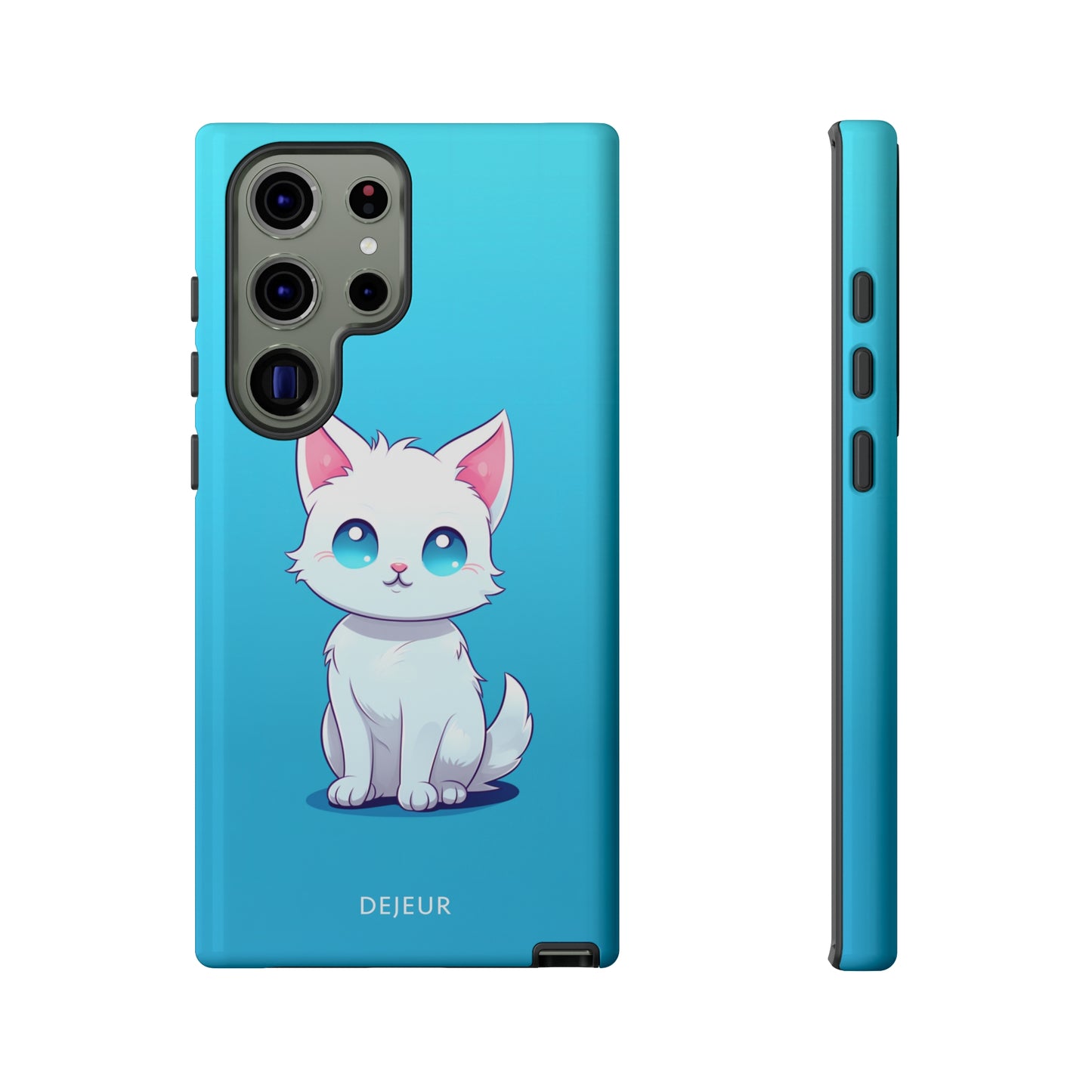 Blue Eyed Cutey Cat - Samsung Galaxy Tough Case