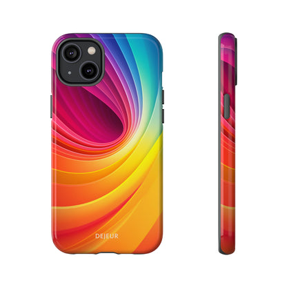 Rainbow Swirl - iPhone Tough Case