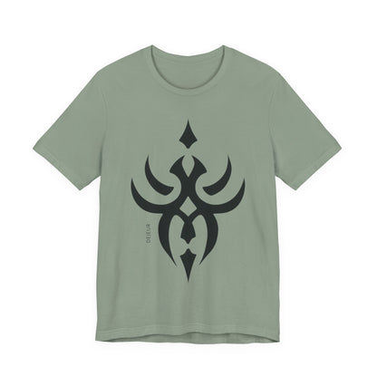 Tribal Curved Wings - T-Shirt
