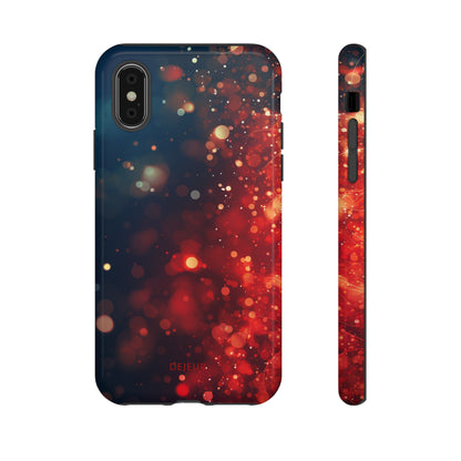 Midnight Red Shimmer - iPhone Tough Case